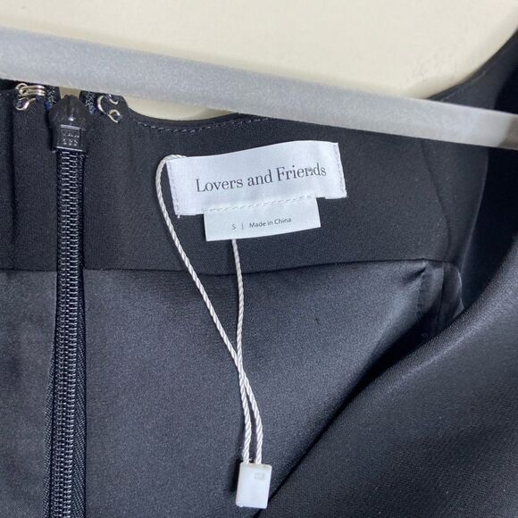 NWOT Lovers + Friends High Low Black Dress Size S - Picture 8 of 9